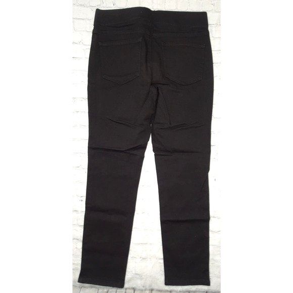 NYDJ Alina Pull on Ankle Black Jeans, 6P - Picture 2 of 5